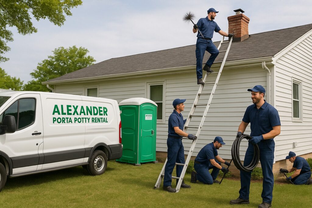 alexander porta potty rental